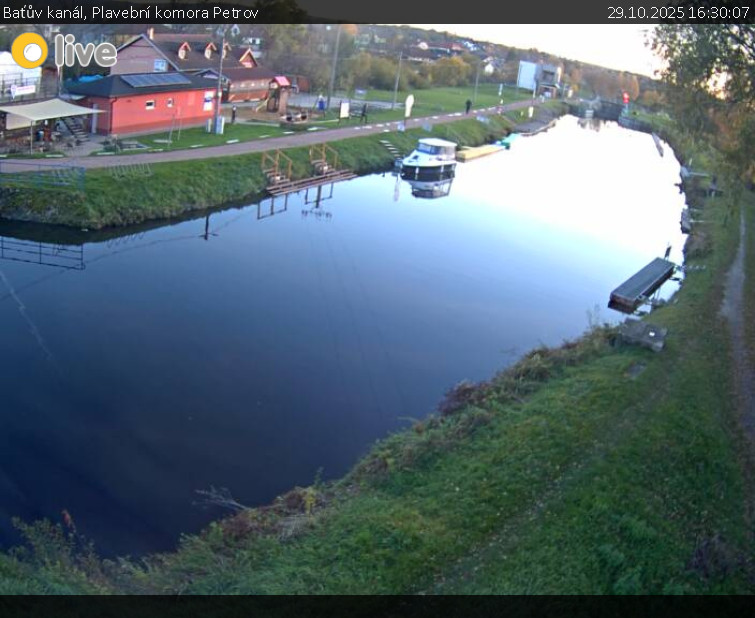 Baťův kanál - Plavební komora Petrov - 29.10.2025 v 16:30 Baťův kanál - Plavební komora Petrov - 29.10.2025 v 16:30