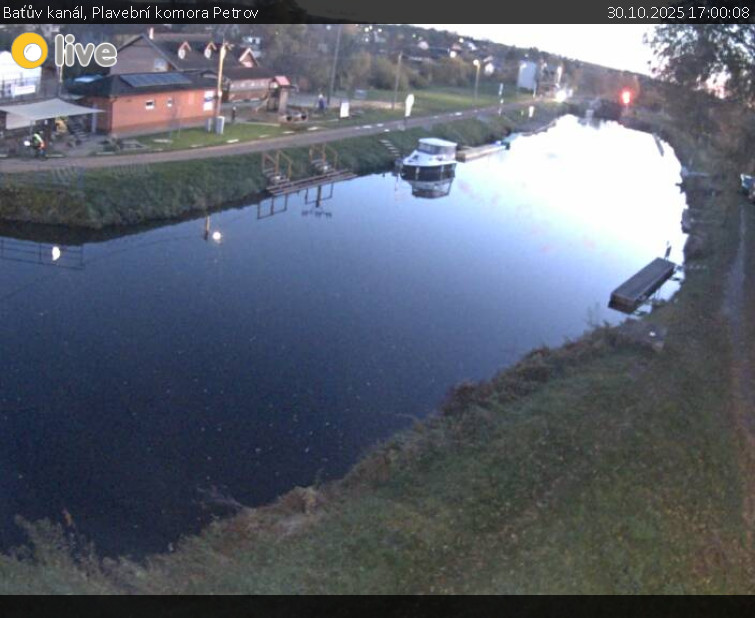 Baťův kanál - Plavební komora Petrov - 30.10.2025 v 17:00 Baťův kanál - Plavební komora Petrov - 30.10.2025 v 17:00
