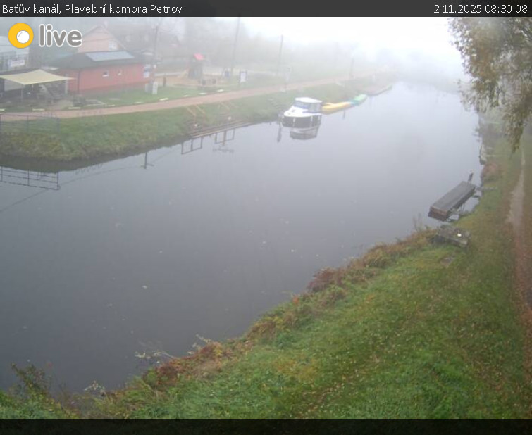 Baťův kanál - Plavební komora Petrov - 2.11.2025 v 08:30 Baťův kanál - Plavební komora Petrov - 2.11.2025 v 08:30