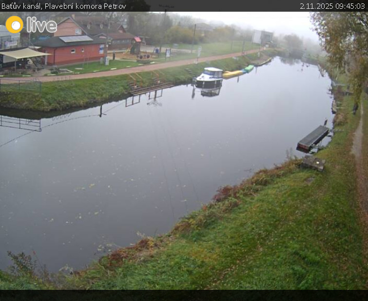 Baťův kanál - Plavební komora Petrov - 2.11.2025 v 09:45 Baťův kanál - Plavební komora Petrov - 2.11.2025 v 09:45