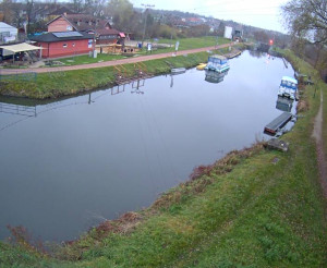 Baťův kanál - Plavební komora Petrov - 15.11.2025 v 07:15 Baťův kanál - Plavební komora Petrov - 15.11.2025 v 07:15