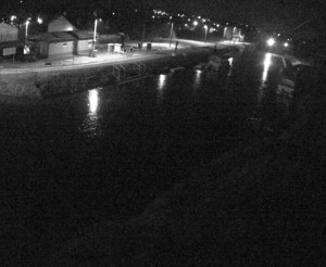 Baťův kanál - Plavební komora Petrov - 28.12.2025 v 22:45 Baťův kanál - Plavební komora Petrov - 28.12.2025 v 22:45