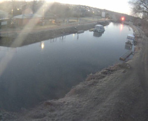 Baťův kanál - Plavební komora Petrov - 29.12.2025 v 07:15 Baťův kanál - Plavební komora Petrov - 29.12.2025 v 07:15