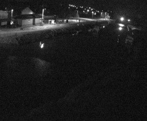 Baťův kanál - Plavební komora Petrov - 11.2.2026 v 03:15 Baťův kanál - Plavební komora Petrov - 11.2.2026 v 03:15