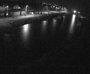 Baťův kanál - Plavební komora Petrov - 22.2.2026 v 01:45 Baťův kanál - Plavební komora Petrov - 22.2.2026 v 01:45