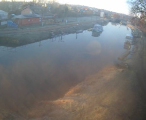 Baťův kanál - Plavební komora Petrov - 26.2.2026 v 07:15 Baťův kanál - Plavební komora Petrov - 26.2.2026 v 07:15