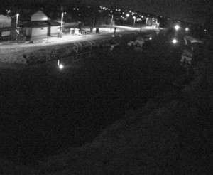 Baťův kanál - Plavební komora Petrov - 26.2.2026 v 20:15 Baťův kanál - Plavební komora Petrov - 26.2.2026 v 20:15