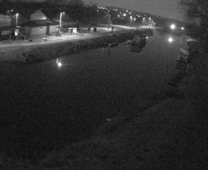 Baťův kanál - Plavební komora Petrov - 5.3.2026 v 01:30 Baťův kanál - Plavební komora Petrov - 5.3.2026 v 01:30