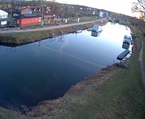 Baťův kanál - Plavební komora Petrov - 5.3.2026 v 17:45 Baťův kanál - Plavební komora Petrov - 5.3.2026 v 17:45