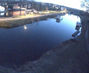 Baťův kanál - Plavební komora Petrov - 5.3.2026 v 18:15 Baťův kanál - Plavební komora Petrov - 5.3.2026 v 18:15