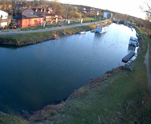 Baťův kanál - Plavební komora Petrov - 13.3.2026 v 17:15 Baťův kanál - Plavební komora Petrov - 13.3.2026 v 17:15