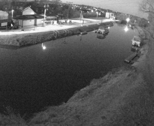 Baťův kanál - Plavební komora Petrov - 19.3.2026 v 05:15 Baťův kanál - Plavební komora Petrov - 19.3.2026 v 05:15