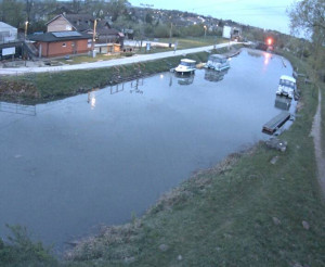 Baťův kanál - Plavební komora Petrov - 14.4.2026 v 05:45 Baťův kanál - Plavební komora Petrov - 14.4.2026 v 05:45