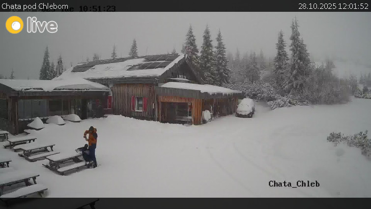 Chata pod Chlebom - Chata pod Chlebom - 28.10.2025 v 12:01 Chata pod Chlebom - Chata pod Chlebom - 28.10.2025 v 12:01