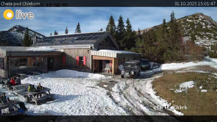 Chata pod Chlebom - Chata pod Chlebom - 31.10.2025 v 15:01 Chata pod Chlebom - Chata pod Chlebom - 31.10.2025 v 15:01