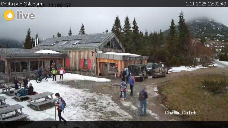 Chata pod Chlebom - Chata pod Chlebom - 1.11.2025 v 12:01 Chata pod Chlebom - Chata pod Chlebom - 1.11.2025 v 12:01