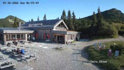 Hütte unter dem Chlebom