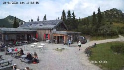 Hütte unter dem Chlebom