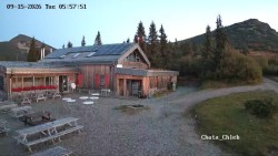 Hütte unter dem Chlebom