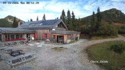 Hütte unter dem Chlebom