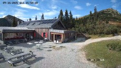 Hütte unter dem Chlebom