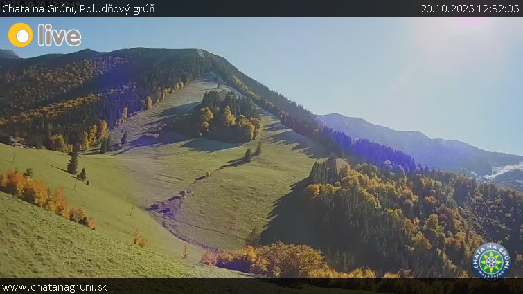 Chata na Grúni - Poludňový grúň - 20.10.2025 v 12:32 Chata na Grúni - Poludňový grúň - 20.10.2025 v 12:32