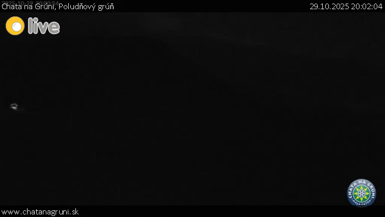 Chata na Grúni - Poludňový grúň - 29.10.2025 v 20:02 Chata na Grúni - Poludňový grúň - 29.10.2025 v 20:02