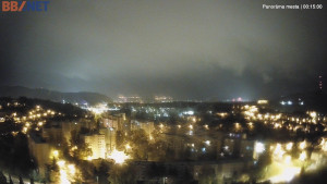 Město Banská Bystrica - Pohled od Sásové-Rudlové - 28.10.2025 v 00:15 Město Banská Bystrica - Pohled od Sásové-Rudlové - 28.10.2025 v 00:15