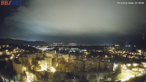 Město Banská Bystrica - Pohled od Sásové-Rudlové - 28.10.2025 v 01:30 Město Banská Bystrica - Pohled od Sásové-Rudlové - 28.10.2025 v 01:30