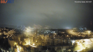 Město Banská Bystrica - Pohled od Sásové-Rudlové - 28.10.2025 v 02:15 Město Banská Bystrica - Pohled od Sásové-Rudlové - 28.10.2025 v 02:15