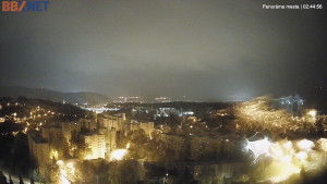 Město Banská Bystrica - Pohled od Sásové-Rudlové - 28.10.2025 v 02:45 Město Banská Bystrica - Pohled od Sásové-Rudlové - 28.10.2025 v 02:45