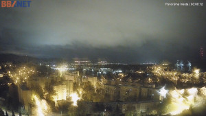 Město Banská Bystrica - Pohled od Sásové-Rudlové - 28.10.2025 v 03:00 Město Banská Bystrica - Pohled od Sásové-Rudlové - 28.10.2025 v 03:00