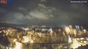 Město Banská Bystrica - Pohled od Sásové-Rudlové - 28.10.2025 v 04:15 Město Banská Bystrica - Pohled od Sásové-Rudlové - 28.10.2025 v 04:15