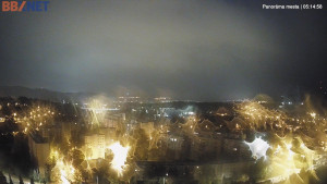 Město Banská Bystrica - Pohled od Sásové-Rudlové - 28.10.2025 v 05:15 Město Banská Bystrica - Pohled od Sásové-Rudlové - 28.10.2025 v 05:15