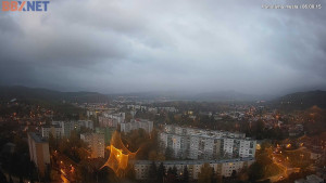 Město Banská Bystrica - Pohled od Sásové-Rudlové - 28.10.2025 v 06:00 Město Banská Bystrica - Pohled od Sásové-Rudlové - 28.10.2025 v 06:00