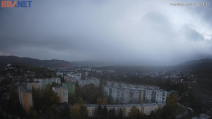 Město Banská Bystrica - Pohled od Sásové-Rudlové - 28.10.2025 v 06:30 Město Banská Bystrica - Pohled od Sásové-Rudlové - 28.10.2025 v 06:30