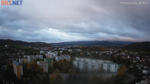 Město Banská Bystrica - Pohled od Sásové-Rudlové - 28.10.2025 v 06:45 Město Banská Bystrica - Pohled od Sásové-Rudlové - 28.10.2025 v 06:45