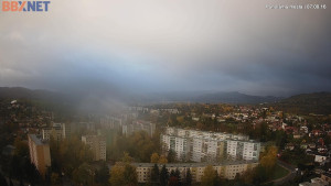 Město Banská Bystrica - Pohled od Sásové-Rudlové - 28.10.2025 v 07:00 Město Banská Bystrica - Pohled od Sásové-Rudlové - 28.10.2025 v 07:00