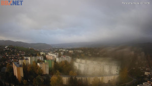 Město Banská Bystrica - Pohled od Sásové-Rudlové - 28.10.2025 v 07:15 Město Banská Bystrica - Pohled od Sásové-Rudlové - 28.10.2025 v 07:15