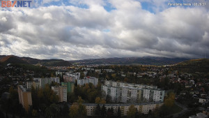 Město Banská Bystrica - Pohled od Sásové-Rudlové - 28.10.2025 v 08:30 Město Banská Bystrica - Pohled od Sásové-Rudlové - 28.10.2025 v 08:30