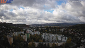 Město Banská Bystrica - Pohled od Sásové-Rudlové - 28.10.2025 v 08:45 Město Banská Bystrica - Pohled od Sásové-Rudlové - 28.10.2025 v 08:45