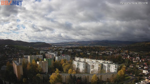 Město Banská Bystrica - Pohled od Sásové-Rudlové - 28.10.2025 v 09:15 Město Banská Bystrica - Pohled od Sásové-Rudlové - 28.10.2025 v 09:15