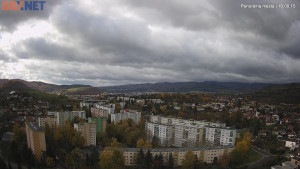 Město Banská Bystrica - Pohled od Sásové-Rudlové - 28.10.2025 v 10:00 Město Banská Bystrica - Pohled od Sásové-Rudlové - 28.10.2025 v 10:00