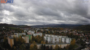 Město Banská Bystrica - Pohled od Sásové-Rudlové - 28.10.2025 v 10:15 Město Banská Bystrica - Pohled od Sásové-Rudlové - 28.10.2025 v 10:15