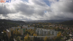 Město Banská Bystrica - Pohled od Sásové-Rudlové - 28.10.2025 v 11:15 Město Banská Bystrica - Pohled od Sásové-Rudlové - 28.10.2025 v 11:15