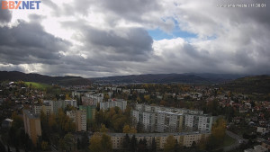 Město Banská Bystrica - Pohled od Sásové-Rudlové - 28.10.2025 v 11:30 Město Banská Bystrica - Pohled od Sásové-Rudlové - 28.10.2025 v 11:30