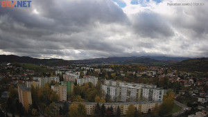 Město Banská Bystrica - Pohled od Sásové-Rudlové - 28.10.2025 v 12:00 Město Banská Bystrica - Pohled od Sásové-Rudlové - 28.10.2025 v 12:00