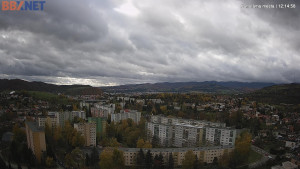 Město Banská Bystrica - Pohled od Sásové-Rudlové - 28.10.2025 v 12:15 Město Banská Bystrica - Pohled od Sásové-Rudlové - 28.10.2025 v 12:15