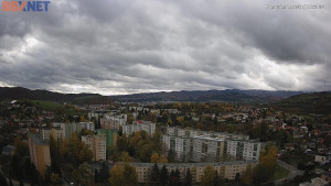 Město Banská Bystrica - Pohled od Sásové-Rudlové - 28.10.2025 v 12:30 Město Banská Bystrica - Pohled od Sásové-Rudlové - 28.10.2025 v 12:30
