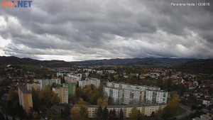 Město Banská Bystrica - Pohled od Sásové-Rudlové - 28.10.2025 v 13:00 Město Banská Bystrica - Pohled od Sásové-Rudlové - 28.10.2025 v 13:00